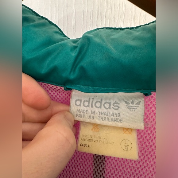 Multicoloured Adidas Originals Rain Jacket - Picture 7 of 7